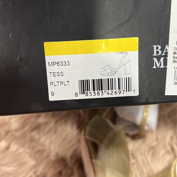 BADGLEY MISCHKA Tess tulle-bow 85mm sandals - Picture 7 of 8